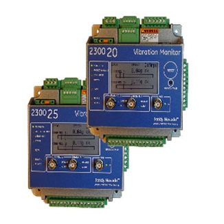 Bently Nevada 2300/20-CN Monitor with 4-20ma Outputs