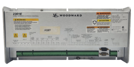 Woodward 2301E Digital Load Sharing and Speed Controller four modes of operation