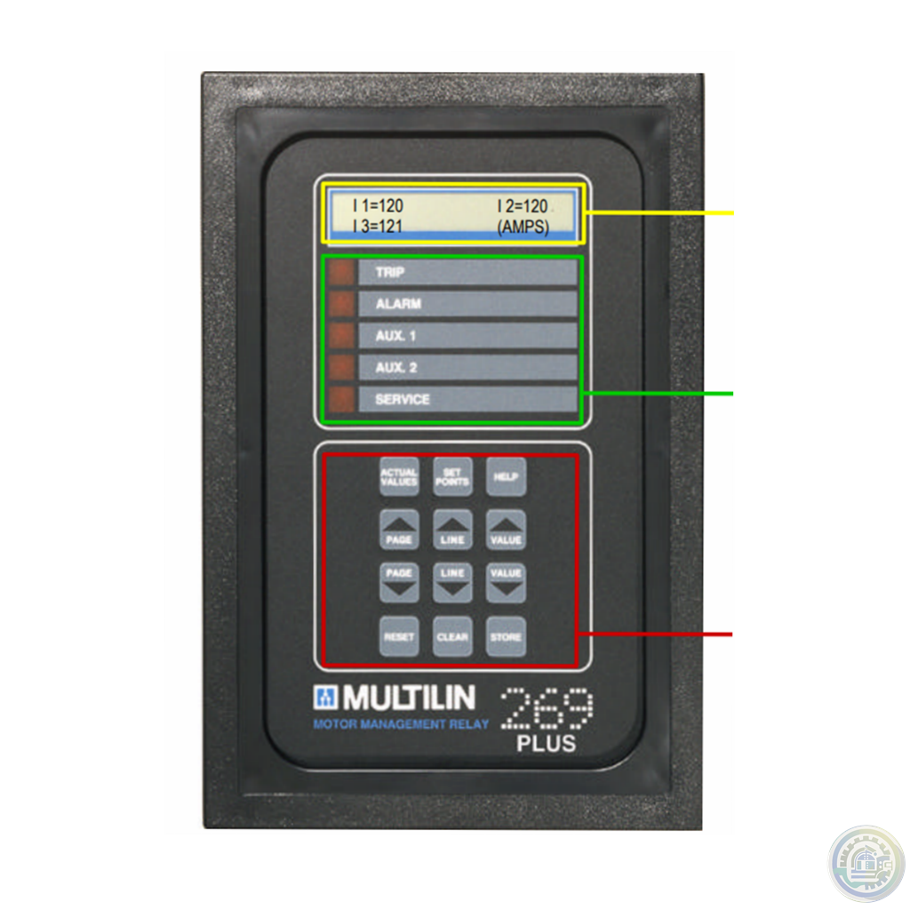 GE 269P-D/O-241-100P-HI Protection Management Relay