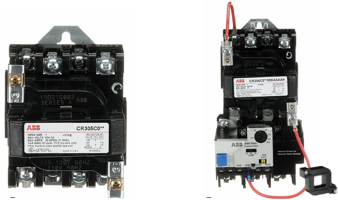 ABB 300-line overload relays Broad selection for positive motor protection