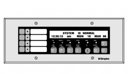 Johnson Controls 4603-9101 LCD Annunciator for 4100ES and 4100U Fire Alarm Control Panels