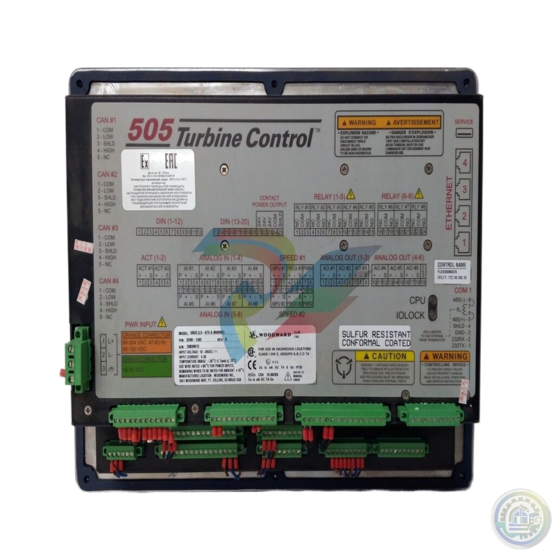 Woodward 8200-558 DVP Digital Valve Positioner