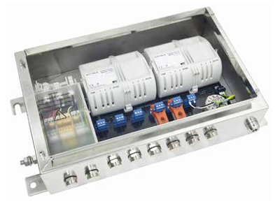 Eaton 9372-FB Series Redundant Fieldbus Barrier Enclosures, 5/6 spur