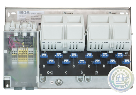 Eaton 9387-FB, 9388-FB Fieldbus Barrier internal components, without enclosures