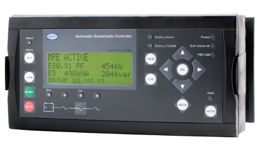 DEIF ASC-4 Battery Energy source, power source, or droop mode