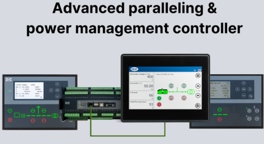 DEIF Advanced paralleling and power management controllers