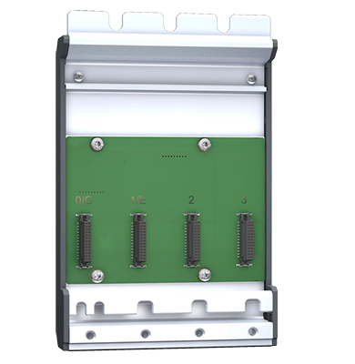 Bachmann BPR1nn Backplanes for DIN-rail mounting