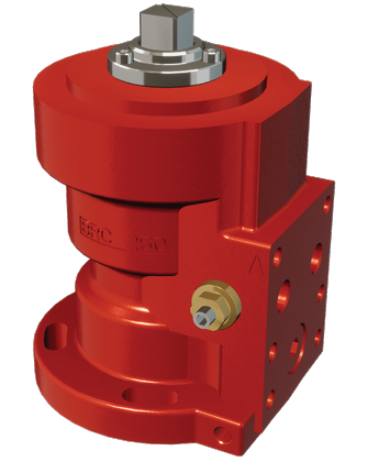 Emerson Damcos™ BRC 250 Hydraulic Double-acting Balanced Rotary Actuator 90° (Quarter-turn)