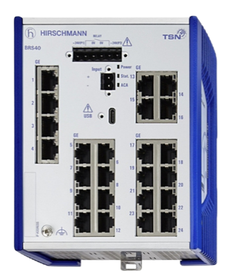 Hirschmann 942170-092 BRS40-24TX-EEC Gigabit Ethernet Switch