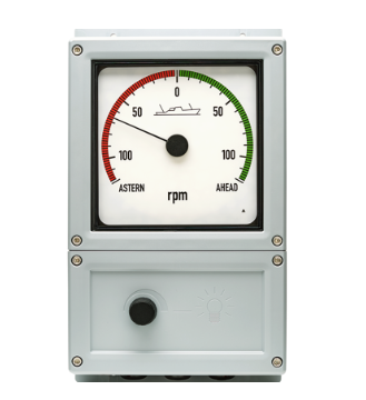 DEIF BRW-2 & BW Analogue illuminated bridge wing indicators