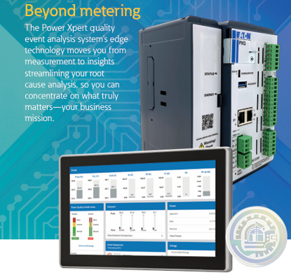 Eaton Power Xpert quality event analysis system Beyond metering