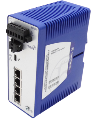 6 Ports Hirschmann BRS20-4TX Managed Industrial Network Switch