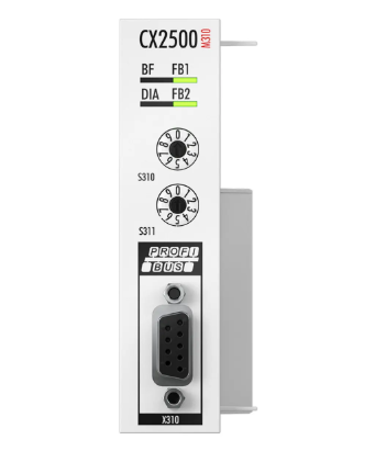 Beckhoff CX2500-M310 | Fieldbus master module PROFIBUS for CX20xx, CX52x0, CX53x0, CX56x0