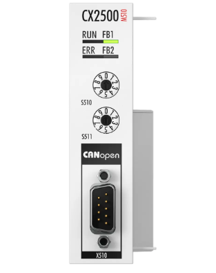 Beckhoff CX2500-M510 | Fieldbus master module CANopen for CX20xx, CX52x0, CX53x0, CX56x0