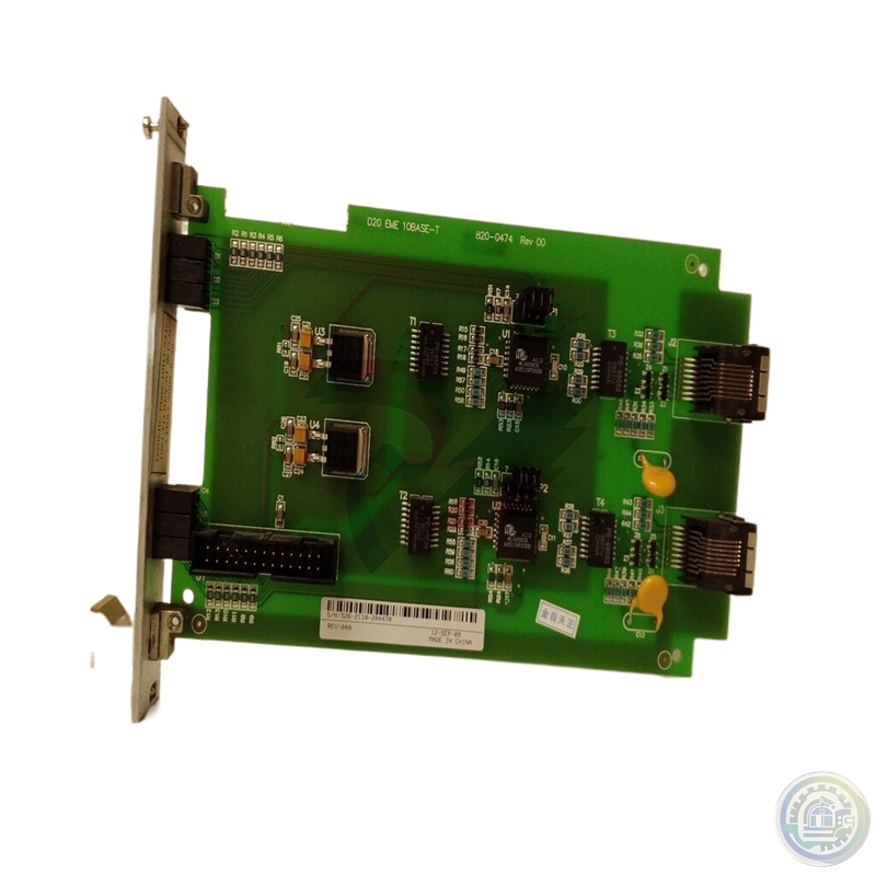 GE D20EME10BASE-T 820-0474 Ethernet interface module