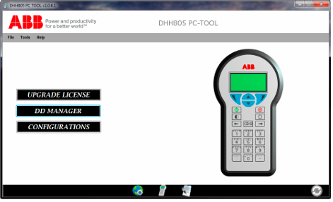 ABB Model DHH805 Handheld communicator Functional specifications