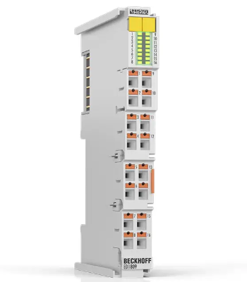 Beckhoff ED1809 | EtherCAT Terminal, 16-channel digital input, 24 V DC, 3 ms, push-in