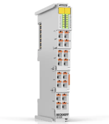 Beckhoff ED1839 | EtherCAT Terminal, 16-channel digital input, 24 V DC, adjustable, push-in