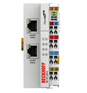 Beckhoff ﻿EK1101-0010 | EtherCAT Coupler with ID switch, Extended Distance