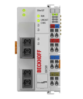 Beckhoff EK1501 | EtherCAT Coupler with ID switch, multi-mode fiber optic