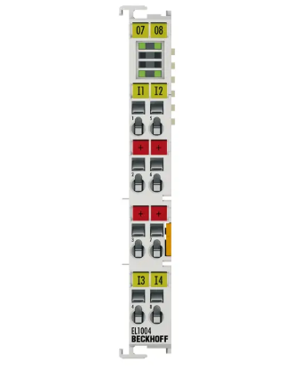 Beckhoff EL1004 | EtherCAT Terminal, 4-channel digital input, 24 V DC, 3 ms