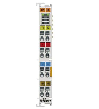 Beckhoff EL1012 | EtherCAT Terminal, 2-channel digital input, 24 V DC, 10 µs