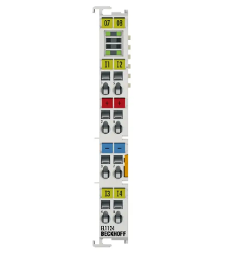 Beckhoff EL1124 | EtherCAT Terminal, 4-channel digital input, 5 V DC, 0.05 µs