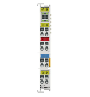 Beckhoff EL1144 | EtherCAT Terminal, 4-channel digital input, 12 V DC, 10 µs
