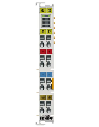 Beckhoff EL1252-0060 | EtherCAT Terminal, 2-channel digital input, 10 V DC, 1 µs, timestamp