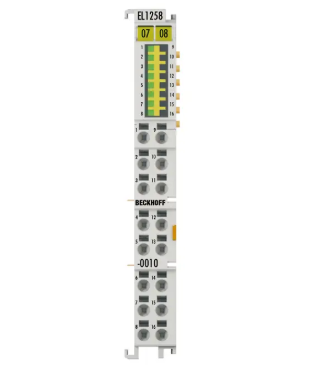 Beckhoff EL1258-0010 | EtherCAT Terminal, 8-channel digital input, 24 V DC, 1 µs, ground switching, multi-timestamp