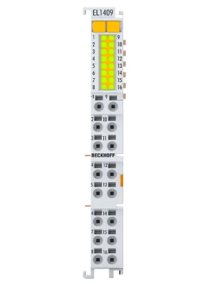Beckhoff EL1409 | EtherCAT Terminal, 16-channel digital input, 24 V DC, 3 ms