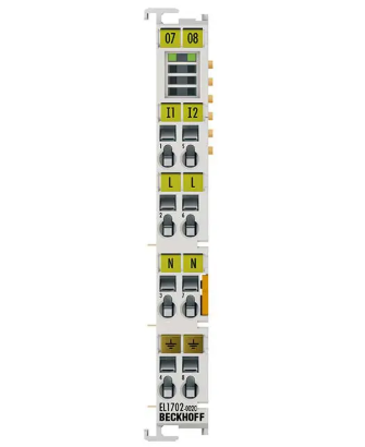 Beckhoff EL1702-0020 | EtherCAT Terminal, 2-channel digital input, 220 V DC, 3 ms