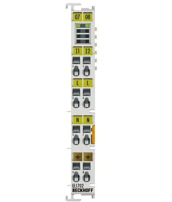 Beckhoff EL1702 | EtherCAT Terminal, 2-channel digital input, 120…230 V AC, 10 ms