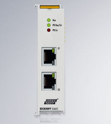 Beckhoff EL6631 EtherCAT Terminal, 2-port communication interface