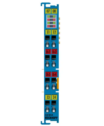 Beckhoff ELX1054 | EtherCAT Terminal, 4-channel digital input, NAMUR, Ex i