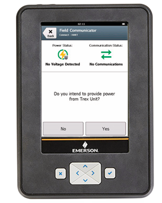 Emerson AMS Trex™ Device Communicator Introduction Power the Loop
