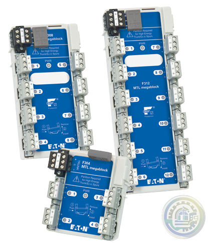 Eaton F300 megablock range MTL fieldbus device couplers 