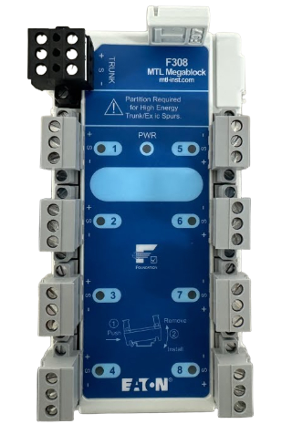 Eaton F308 8 way Megablock - screw terminals - includingF97 terminator