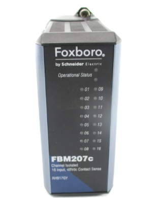 Foxboro FBM207C RH917GY Voltage Monitor/Contact Sense Input Modules