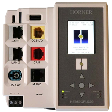 Horner CPU300 and HMI Connect Series Features