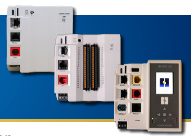 Horner CPU300 and HMI Connect Series Mounting Overview