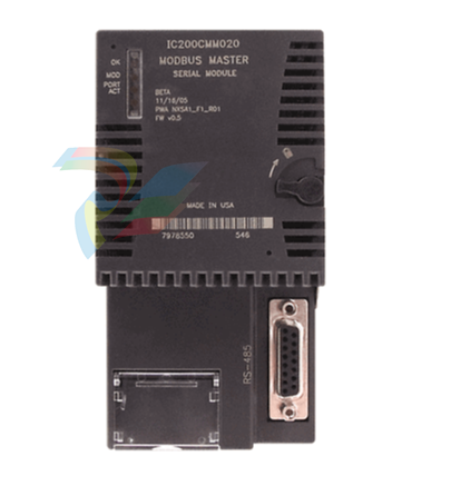 GE FANUC IC200CMM020 Advanced Serial Communications Module