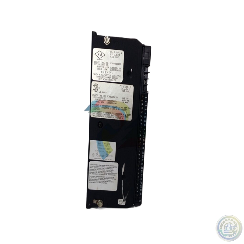 GE Fanuc IC660BBA023 I-O Thermocouple Input Block  High Precision Temperature Measurement Module