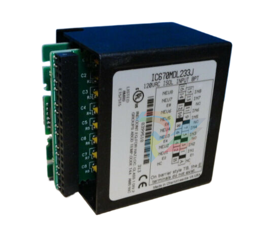 GE IC670MDL233 Input Module, 120 VAC 8 lsolated Points