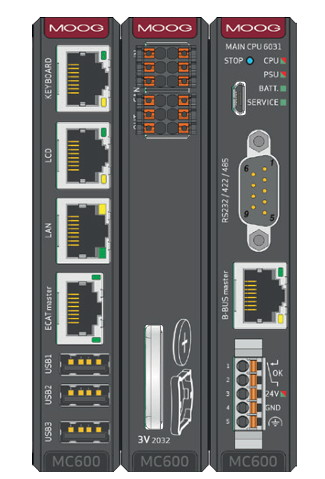 MOOG IMI220-6031A001 Main CPU + PSU + HMI controller + CAN