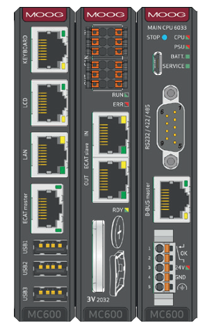 MOOG IMI220-6033A001 Main CPU + PSU + HMI controller + CAN + EtherCAT slave