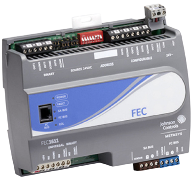 Johnson Controls FIELD EQUIPMENT CONTROLLER MS-FEC2611-0ET 24VAC REV