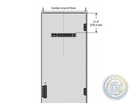 Emerson DeltaV™ Cabinet Nameplate