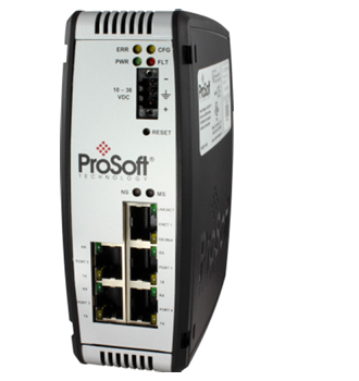 Prosoft PLX31-PND-MBS4 PROFINET® Device to Modbus® Serial Gateway with four serial ports