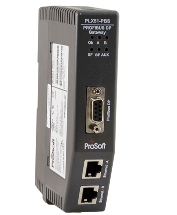 Prosoft PLX51-PBS PROFIBUS DP Slave to EtherNet/IP™, Modbus® TCP/IP, or Modbus® Serial Gateway